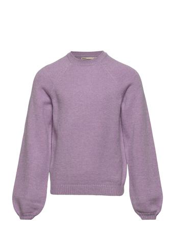 Kmglesly Kings L/S Pullover Knt Pullover Lilla Kids Only