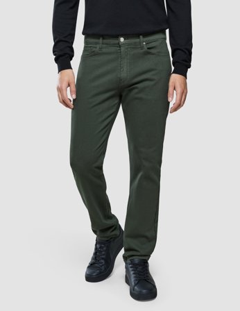 Shaping New Tomorrow - Classic 5-Pocket Pants - Green - Slim Fit - Male - Size 34/36