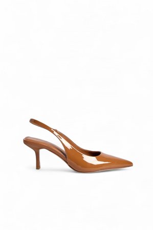 NA-KD Slingback Pumps - Nytårssko - Brun - EU 39