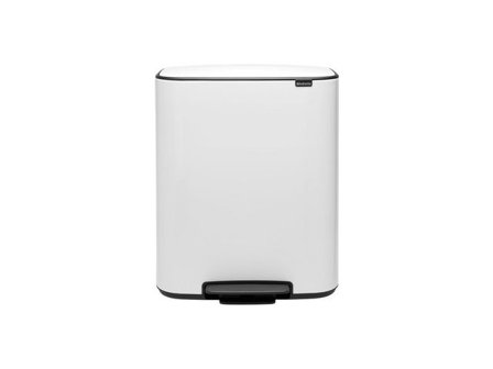 BRABANTIA Pedalhink Bo 60L Vit - Lyreco - Städ och hygien - Avfallshantering och källsortering - Papperskorgar