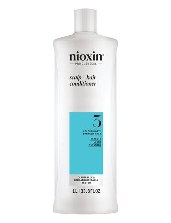 Nioxin Nioxin System 3 Conditioner For Colored Thinning Hair 1000 Ml - Nude - 1000 ml