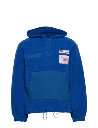 Dpace Fleece Hoodie Blue Denim Project