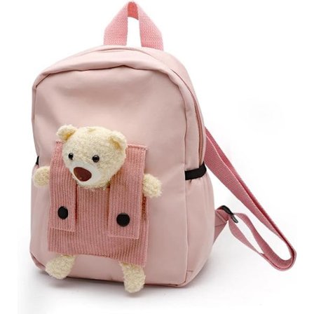 ING Rygsæk - Skolesæk til piger - Børne rygsæk - Multifunktionel børne rygsæk - Vandtæt - Håndtaske og skuldertaske - Pink