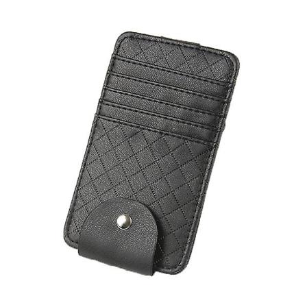 Bil Auto Solskjerm Point Lomme Organizer Pose Bag Kort Briller Oppbevaringsholder Multifunksjonell Bil Styling Interiørtilbehør|oppbevaring Rydding| 