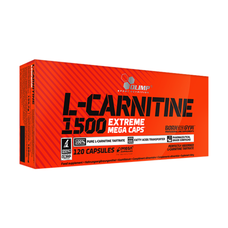 L-Karnitin 1500 Extreme 120 Mega Capsules