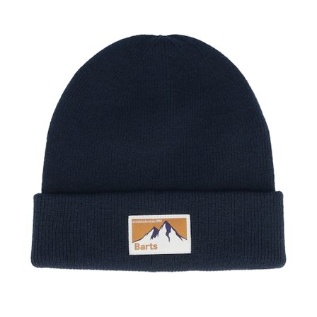 Barts - Modrá cuff Beanie - Valgers Beanie Navy Cuff @ Hatstore
