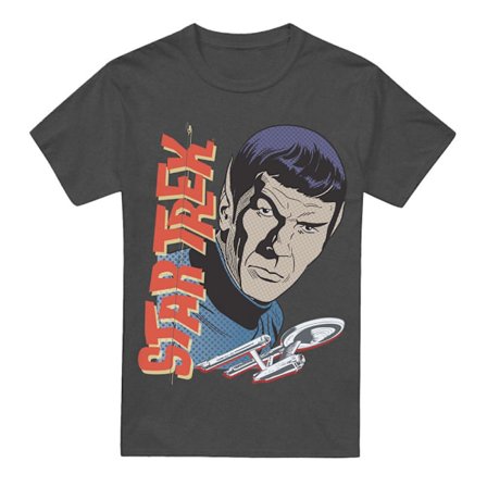 Star Trek: The Original Series Unisex Vuxen Spock Vintage T-Shirt