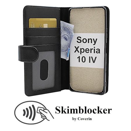 Skimblocker Plånboksfodral Sony Xperia 10 IV 5G (XQ-CC54)