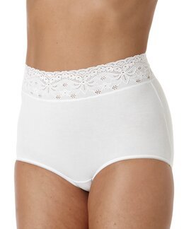 Stretchtruse Louise Hvit - 54/56 - Åshild