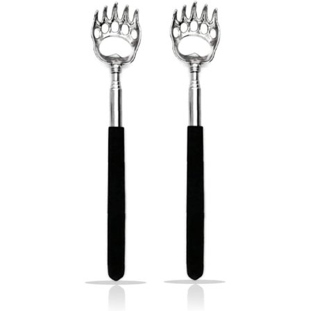 2 stk. ryggkløere, bjørneklo ryggkløer uttrekkbar metall teleskophåndtak