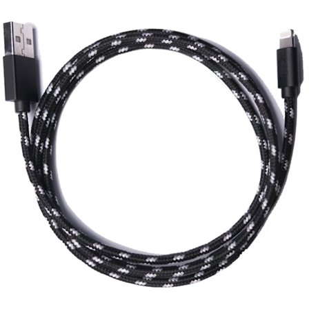Lightning Laddning Kabel - Svart 1m