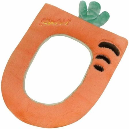 Söpö tyttö sydän WC-istuimen kansi, yleiskäyttöinen liukumaton WC-istuimen pehmuste, kotitalouksien WC-istuimen kansi pitämään lämpöä talvella