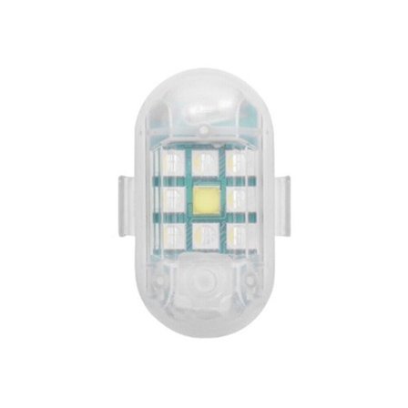 7 farger LED Strobelys Flylys INGEN FJERNBAR INGEN FJERNBETJENING