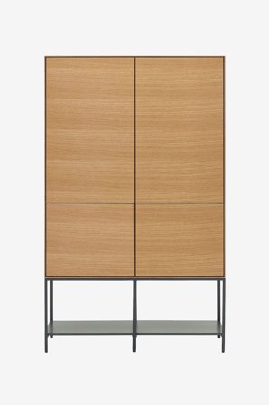 Kave Home - Högt sideboard Vedrana - Brun - Skänkar & sideboards - Från Homeroom