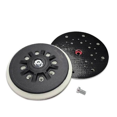 150 mm (6 tommer) 8-hullers slibepude kompatibel med Bos-ch Festool excenterslibere Ets 150, Ets Ec 150, Lex 150, Wts 150/7 498987 (blød)