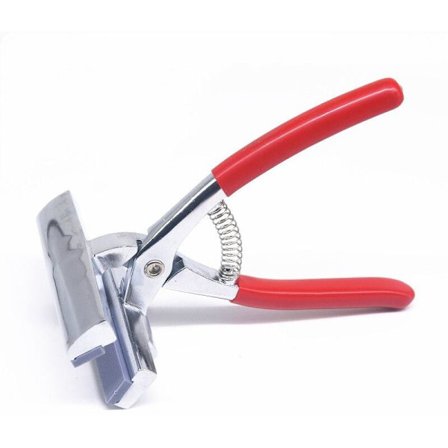 Lerretstrekker Tang - 20 x 12 cm - Fjærbelastet Tang Bredt Metall Legering Møbelverktøy med Polstrede Håndtak for Trestrekkere for Lerret og