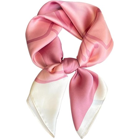 1 st Satin Bandanas Huvudduk Dam Hårscarfar Accessoarer Lätt Mode Wrap Hals Siden Sovhuvudduk