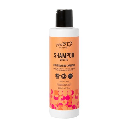 puroBIO for Hair Shampoo Vitalità 200ml - Shampoo Illuminante