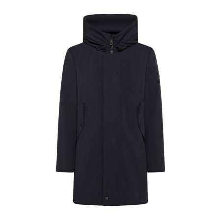 Peuterey Shot effect cordura nylon Parka Blå, Herre Frakker