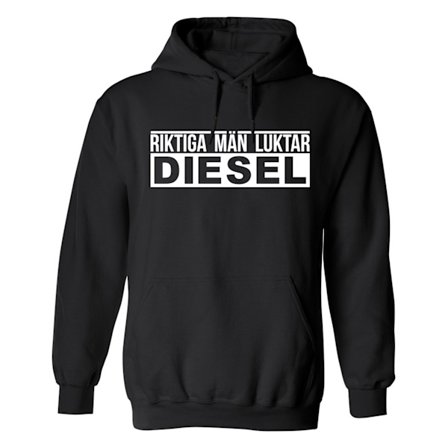 Riktige Menn Lukter Diesel - Hettegenser / Genser - HERR