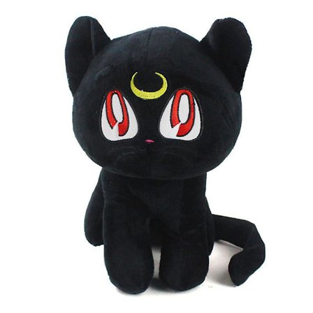 Rosalind Sailor Moon Soft Toy Luna och Artemis Cat Doll