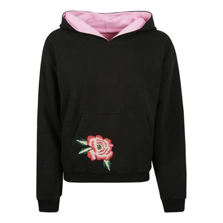 Kenzo, Hoodie Czarny, Kobieta, Rozmiar: M