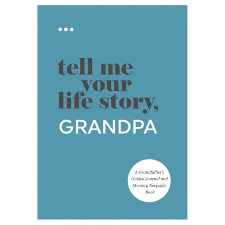 Tell Me Your Life-Story Journal Bøker Mote Enkel Stil Morsdagspresent (FMY) Bestefar
