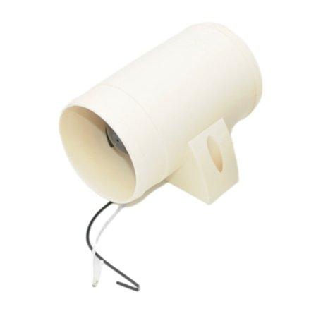 Inch Silent Kanalblæser Inline Kanalblæser Udstødningsblæser 12V 145CFM