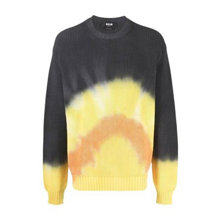Msgm, Sweater Geel, Heren, Maat:S