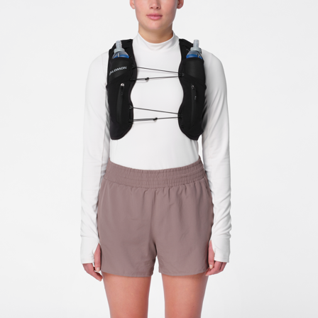 Salomon - Laufwesten Adv Skin 12 Women Set - Black / Asphalt