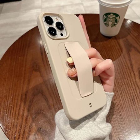 Silikone Stødsikkert Blødt Cover til iPhone 14 Pro Max/14 Pro/14 Plus/14 - Håndledsrem Håndholdt Etui Hvid til 14_tfrf