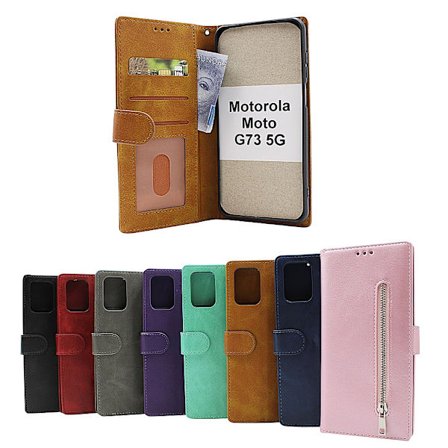 Zipper Standcase Wallet Motorola Moto G73 5G