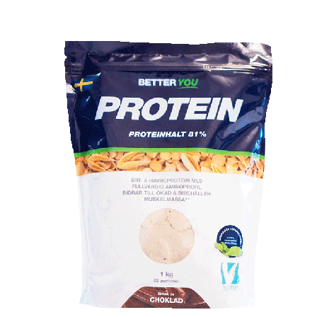 Better You Erte- og havreprotein 1 kg