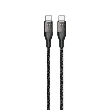 Dudao L22C USB-C - USB-C kabel 120W 1m - grå