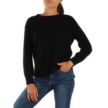 Marella, Round-neck Knitwear Czarny, Kobieta, Rozmiar: L