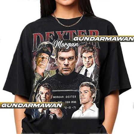 Rajoitettu Dexter Morgan Vintage T-paita, Lahja naiselle ja miehelle Unisex T-paita | Timnashsuhushs101[HK]