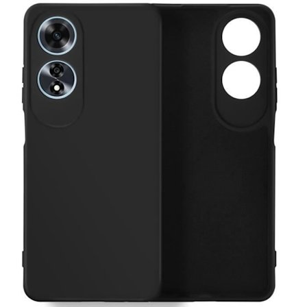 Coque Oppo A60 - Nopeasti peittävä - Puolijäykkä - Jälkiä estävä - Iskunkestävä suoja - Pehmeä kosketus