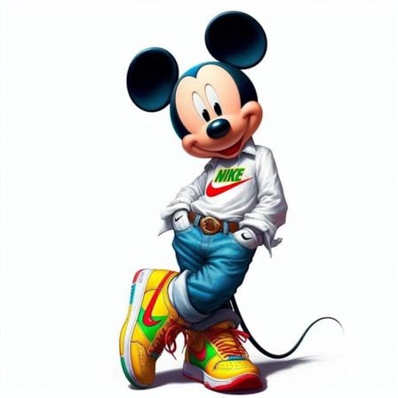 Micky Mus Affisch A4