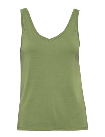Slcolumbine Tank Top T-shirts & Tops Sleeveless Vihreä Soaked In Luxury