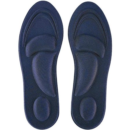Ortopædiske svangstøtter, memory foam-såler, plantar F