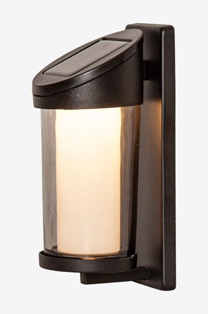 Star Trading - Solcellebelysning, væg Alippa - Sort - Facadebelysning - Fra Homeroom