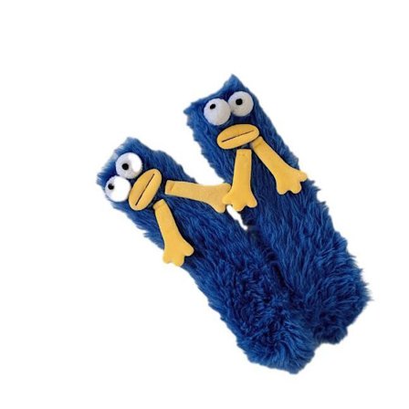 Lustiga Fuzzy Mid-Calf Strumpor