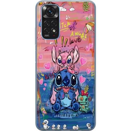Xiaomi Redmi Note 11 Gennemsigtig cover Stitch kunst
