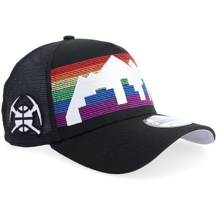 New Era - NBA Nero trucker Cappellino - Denver Nuggets NBA City Edition 9FORTY A-frame Trucker @ Hatstore