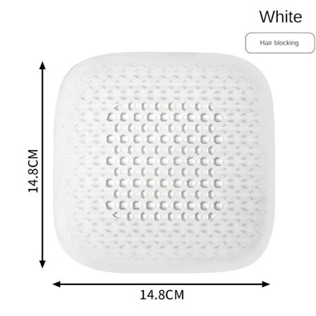 Silikon Golvavlopp Deodorant Antiblockerande hårfilter Fångare Diskbänk Avloppssil Cover Avloppsutloppsfilter Tillbehör