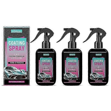 3X Limlex Coating Spray, Limlex Bil Coating Spray, Limlex Platinum Bilplejesæt 3 sæt