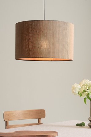 Jotex - BLAZE taklampe Linbeige/svart - Kjøp Taklamper hos Jotex