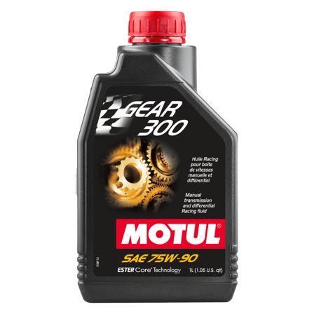 Motul 300 75W90 1L Transmission Oil Fully synthetic For Gear boxes & Driving Shafts