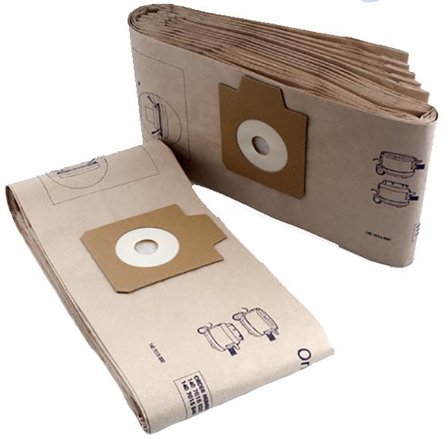 Nilfisk 1407015040 Støvsugerpose 10 liter, 10-pakning, Rengjøringsmaskiner