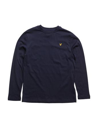 Classic L/S T-Shirt T-shirts Long-sleeved T-shirts Sininen Lyle & Scott Junior